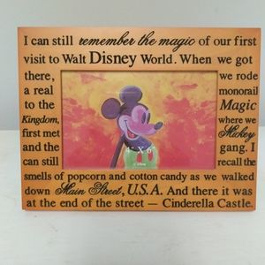 Walt Disney World Photo Frame